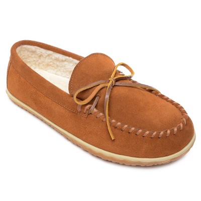 mens moccasin slippers target