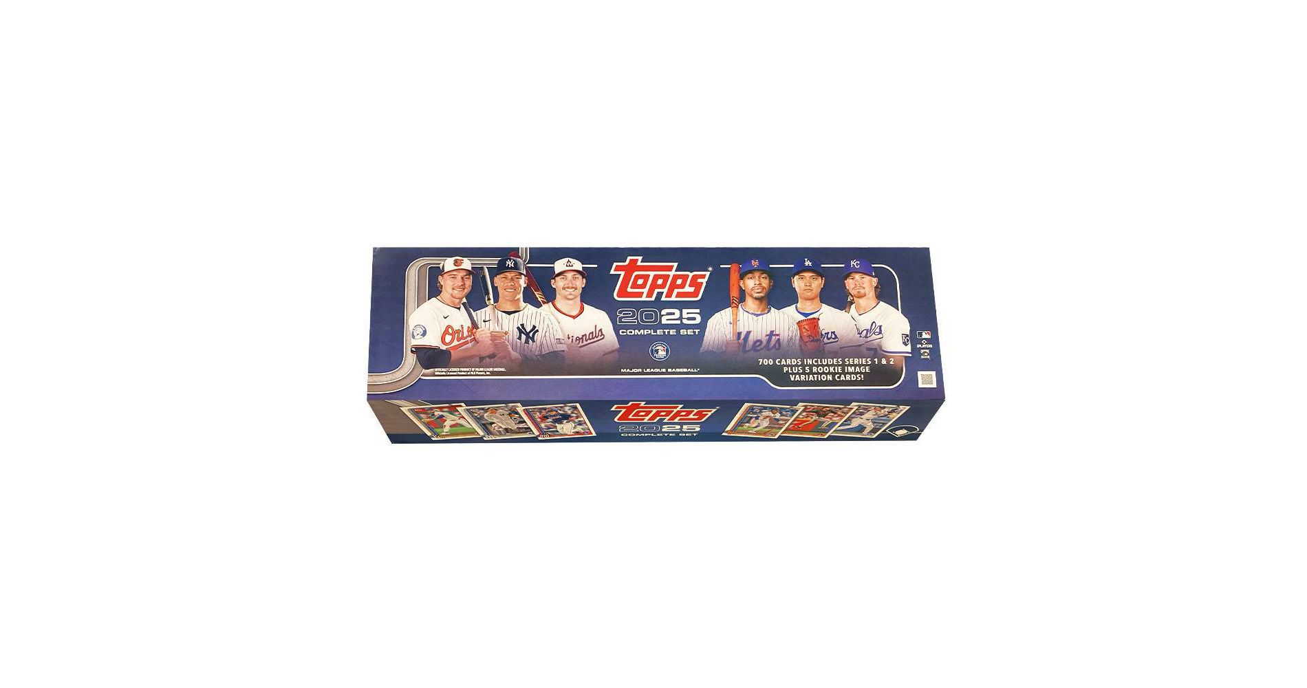 2025 Topps MLB Baseball Trading Card Complete Set