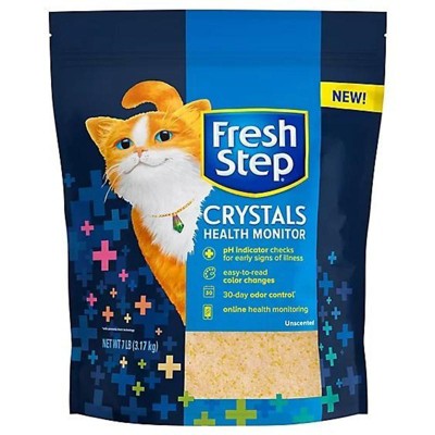 Fresh Step Crystals Health Monitor Cat Litter 7lbs Target