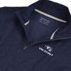 University Of Wisconsin Stout Triblend 14 Zip Fleece - 2 of 4