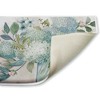 Stupell Industries Blue Hydrangeas Contrast Printed Plush Bathroom Floor Mat, design by Janice Gaynor - 2 of 4