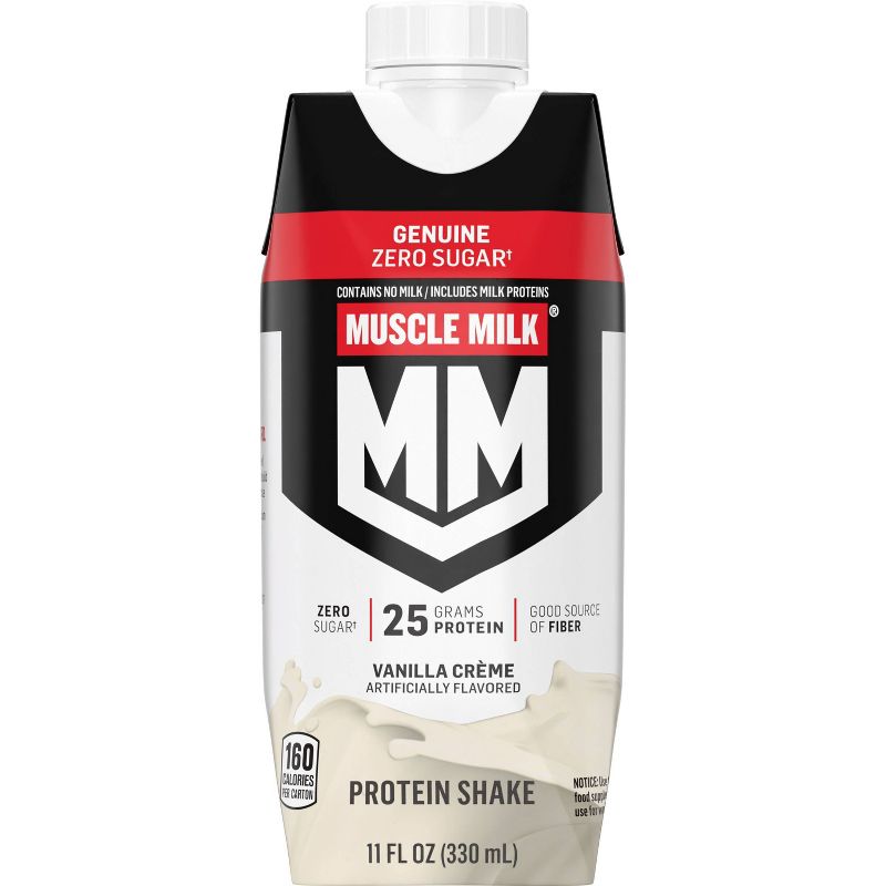 Muscle Milk Protein Shake - Vanilla Cr&#232;me - 11 fl oz/4pk, 4 of 7