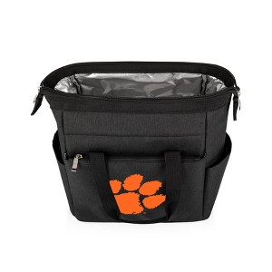 NCAA Clemson Tigers On The Go Lunch Cooler - Black - 1 of 3