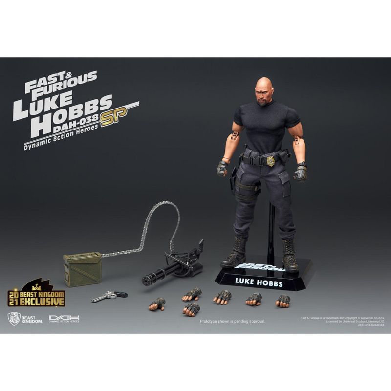 Universal Fast and Furious Luke Hobbs Limited Edition (Dynamic 8ction Hero), 3 of 6
