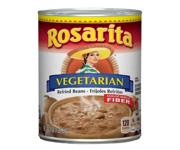 Rosaritas Refried Beans Vegetarian 16oz