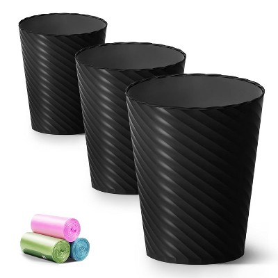 Bathroom Trash Can, with Trash Bags, Bathroom Garbage Can,for Living Room, Bedroom, Office, Kitchen