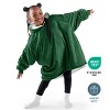 The Bare Homey - Kids Wearable Blanket - Fleece Side Pockets - 4 of 4