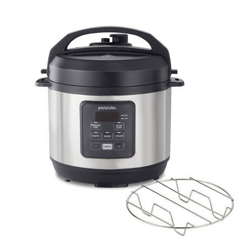 Commercial Chef Electric Pressure Cooker With 13 Presets 1000w, Stainless  Steel : Target