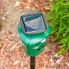 Sunnydaze 360-Degree Solar Ultrasonic Animal Repeller -19.5" H - image 2 of 4