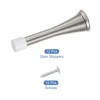 Unique Bargains Spring Steel Rubber Bumper Tips Door Stop - 3 of 4