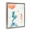 Stupell Industries Mermaid and Ocean Seahorse, 25" x 31" - 3 of 4