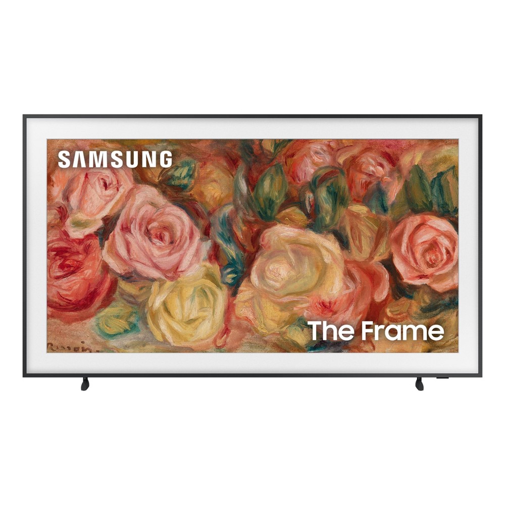 Photos - Television Samsung 55" The Frame QLED HDR UHD 4K Smart TV - Black  (QN55LS03D)