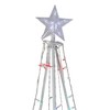 Northlight LED Lighted Cone Tree Outdoor Christmas Decoration - 6' - Multi Lights - 4 of 4