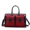 MKF Collection Genevieve Color Block Vegan Leather Women’s Duffle Bag by Mia K - 2 of 4