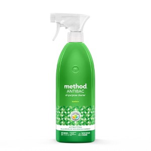 Method Bamboo Cleaning Products Antibacterial Cleaner Spray Bottle - 28 fl oz - 1 of 4