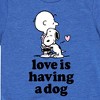 Boys' - Peanuts - Love Having Dog Short Sleeve Graphic T-Shirt - 2 of 4