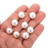 Unique Bargains Plastic Bulk Elegant DIY Crafts Jewelry Making Pearl Pendant 100 Pcs - 3 of 4