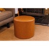 Wovenbyrd Hampton 19" Round Pouf Ottoman - 2 of 3
