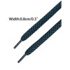 INSPIRE CHIC Athletic Polka Dots Flat Double Layer Shoelaces 2 Pairs - 3 of 4