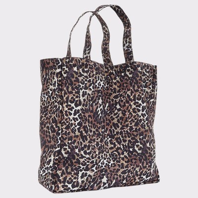 Women's Leopard Cheetah Print Tote Bag - LASCANA