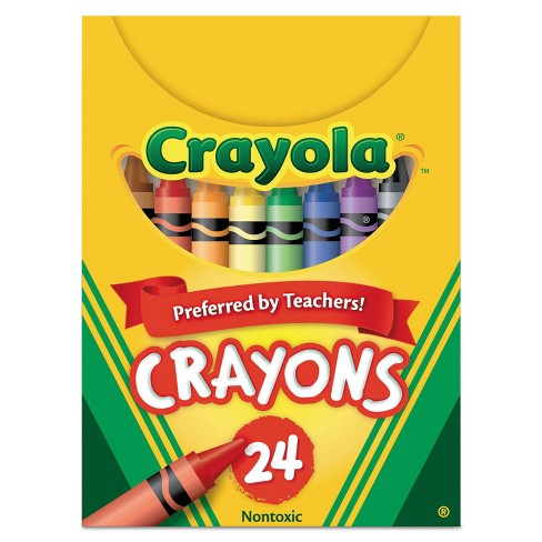 for kids 24 count Crayola Crayon Box Assorted Colors pack of 2 