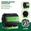 FCMP Outdoor 37 Gallon Chamber Quick Curing Rolling Compost Tumbler Bin for Soil - image 3 of 4
