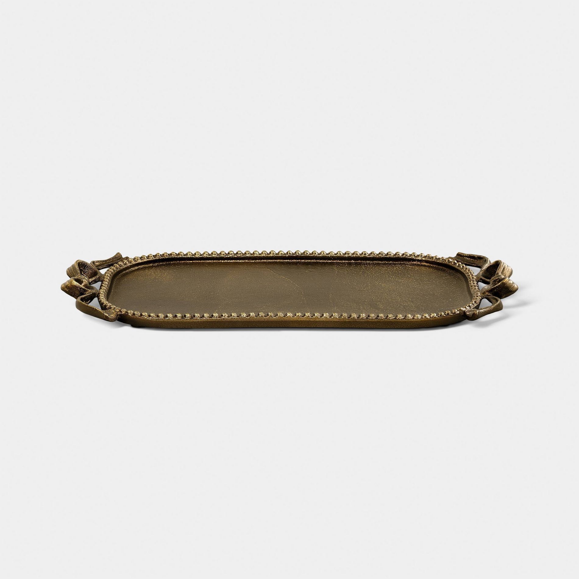 Antique Brass Bow Vanity Tray - Threshold™