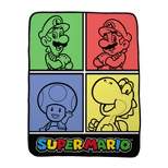 Super Mario Throw Blanket