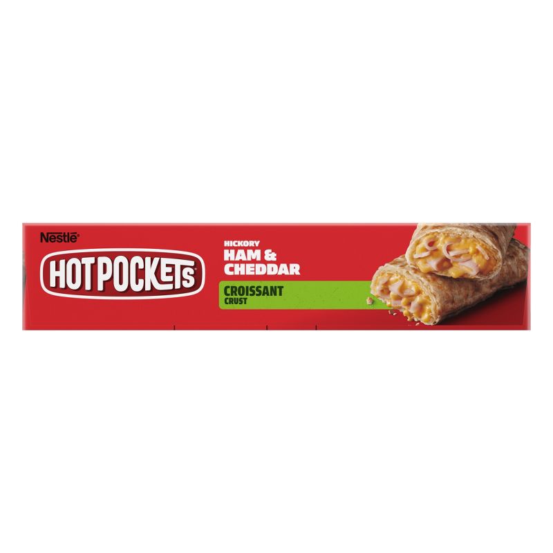 Hot Pockets Crispy Buttery Crust Frozen Hickory Ham and Cheddar , 4 of 12