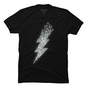 Men's Design By Humans Electro Music By radiomode T-Shirt - 1 of 4