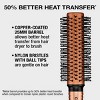Conair Copper Pro Nylon Bristle Round Hair Brush - Small Barrel - All Hair - 3 of 4