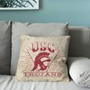 NCAA USC Trojans 26 x 26 Woven Tapestry Pillow - 3 of 4