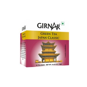 Girnar Green Tea Japan Classic - 10 Tea Bags - Girnar Tea - 1 of 4