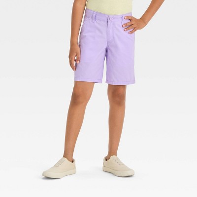 Purple deals chino shorts