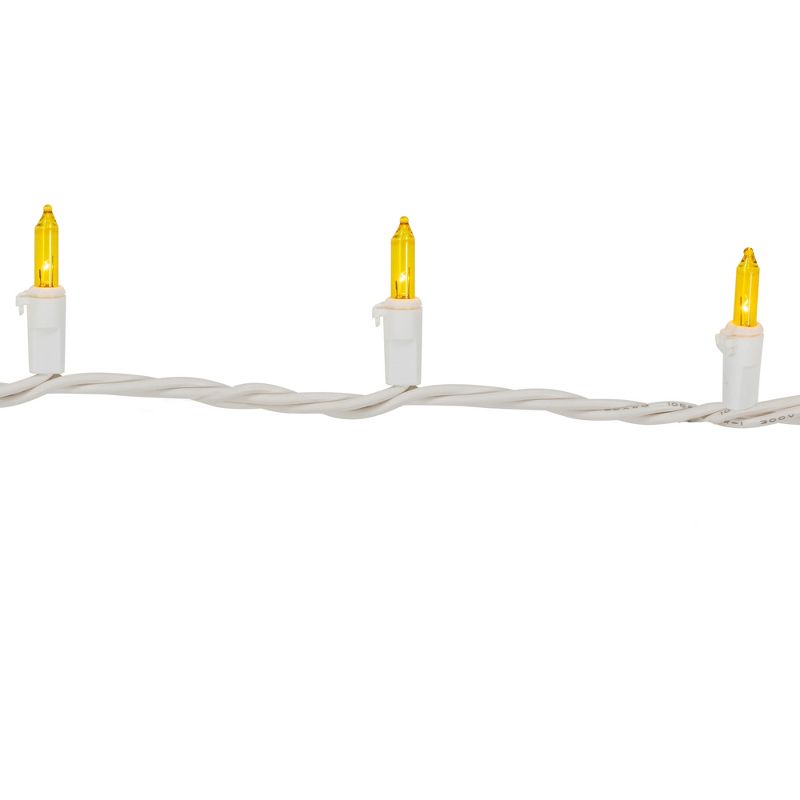 Northlight Mini Christmas Lights - Yellow - 20.25' White Wire - 100ct, 5 of 6