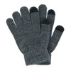 Polar Extreme Boy's One Size Double Stripe Hat and Texting Glove Set - 3 of 3