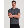 Avalanche Men's Athletic Fit Lightweight Quick Drying Stretch Jersey Everyday Hiking Workout T-Shirt - 3 of 3