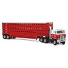First Gear DCP 1/64 International TranStar COE w/ 45ft Wilson Livestock Tandem Axle Trailer Koppes Truck Line 69-2028 - 2 of 4