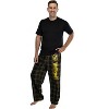 Harry Potter Adult Mens' House Crest Plaid Pajama Pants - All 4 Houses Gryffindor Ravenclaw Slytherin Hufflepuff - 2 of 3