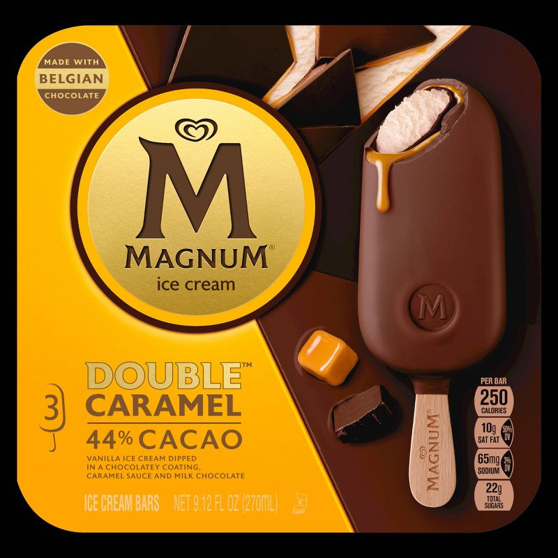 Magnum Ice Cream Bars Double Caramel - 3ct, 3 of 11