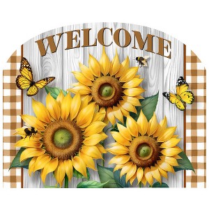 Briarwood Lane Summer Art Sign 8.25x10.25 Sunflower Duo For Summer Art Sign - 1 of 4