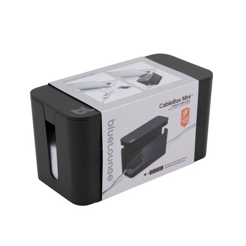 CableBox Mini Black - BlueLounge - image 1 of 4
