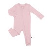 Larkspur Baby Zip Romper in Rose - 3 of 3