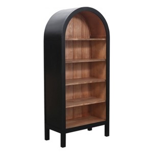 Treasure Trove Accents 80" Etagere Gateway Nightshade Black - 1 of 4