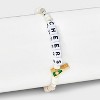 Little Words Project Emily in Paris Cheers Champère Beaded Bracelet - 2 of 4