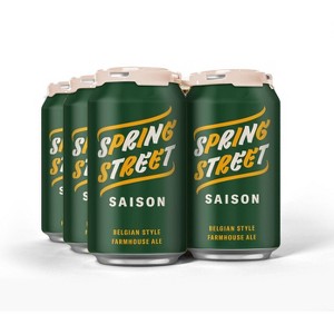 Avondale Spring Street Saison Belgian-Style Farmhouse Ale Beer - 6pk/12 fl oz Cans - 1 of 3