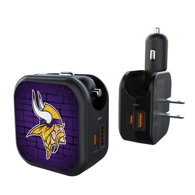 NFL NFC Teams Brick Wall 18-Watt 2 in 1 USB A/C Charger