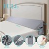 Kumasinova 39“/54”/61”/76“ Air Layer Wedge Pillows with 2 Pockets,Adjustable Memory Foam Pillows for Enhanced Comfort,Bed Pillows for Bed Gap Filling - 2 of 4