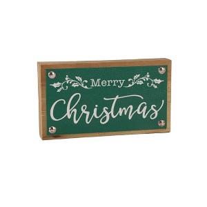 Melrose Merry Christmas Sign (Set of 2) - 1 of 2