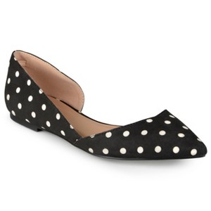 Journee Collection Women's Cortni Slip On Pointed Toe D'Orsay Flats - 1 of 4